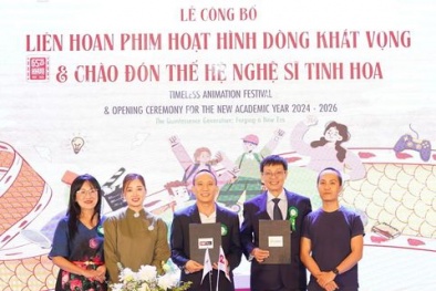 Lần đầu tiên tổ chức Liên hoan Phim hoạt hình Dòng khát vọng