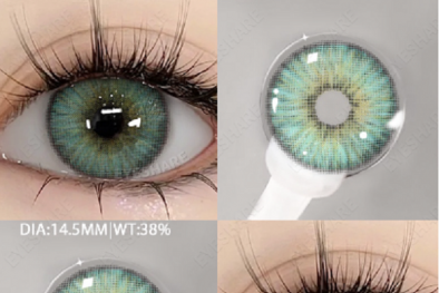 Nguy hại từ kính áp tròng có màu xanh, đỏ... giá rẻ được giới trẻ ưa chuộng 