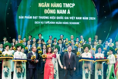 SeABank 3 lần liên tiếp được vinh danh Thương hiệu Quốc gia, 16 năm là Thương hiệu mạnh Việt Nam