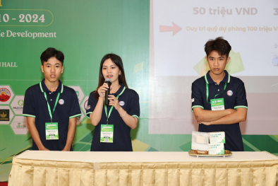 Đa dạng các dự án tranh tài tại Chung kết cuộc thi Khởi nghiệp Xanh