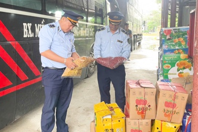 Ngăn chặn gần 2 tấn thực phẩm nhập lậu, không rõ nguồn gốc xuất xứ đang trên đường tiêu thụ