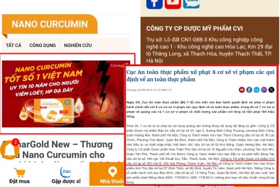 Công ty CP Dược Mỹ phẩm CVI: Sai phạm quảng cáo do phía đối tác, đại lý phân phối 'tự làm'