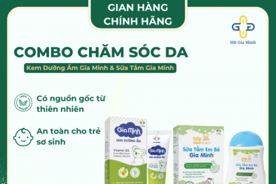 Thu hồi sữa tắm em bé Gia Minh do không đạt tiêu chuẩn chất lượng