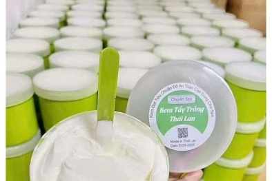 Kinh doanh mỹ phẩm kem trộn không rõ nguồn gốc bị xử phạt 