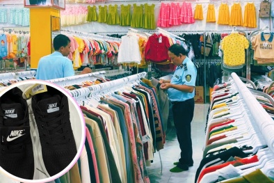 Vĩnh Long xử phạt cơ sở kinh doanh quần áo, giày dép với nhiều vi phạm