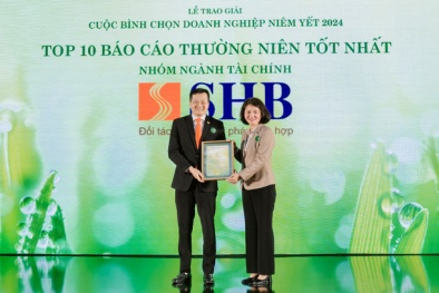 SHB lần thứ 4 được vinh danh trong TOP 10 doanh nghiệp có Báo cáo thường niên tốt nhất ngành Tài chính