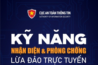 Kỹ năng nhận diện và phòng chống lừa đảo trực tuyến bảo vệ người dân trên không gian mạng