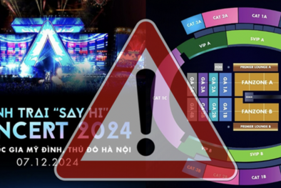 Bẫy lừa đảo khi mua vé chương trình 'Anh Trai Vượt Ngàn Chông Gai' và 'Anh Trai Say Hi'