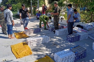 Cuối năm lại 'nóng' tình trạng nhập lậu thuốc lá ở nhiều địa phương