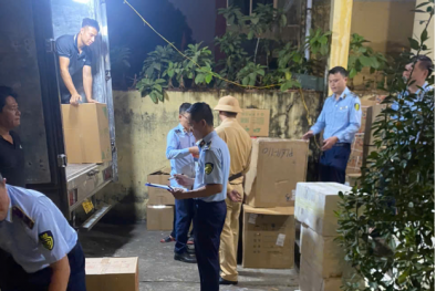 Bắc Giang thu giữ lượng lớn hàng hóa không rõ nguồn gốc, xuất xứ