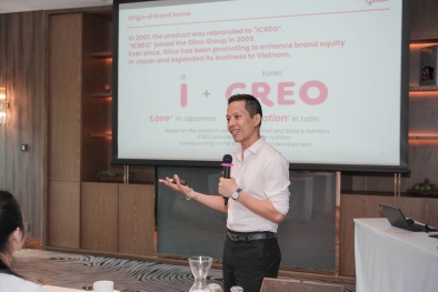 Ra mắt sản phẩm bổ sung dinh dưỡng cho trẻ em Glico ICREO Learning Milk tại Việt Nam