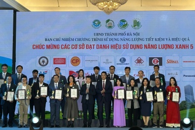Hà Nội tôn vinh 83 đơn vị đạt danh hiệu Năng lượng Xanh năm 2024