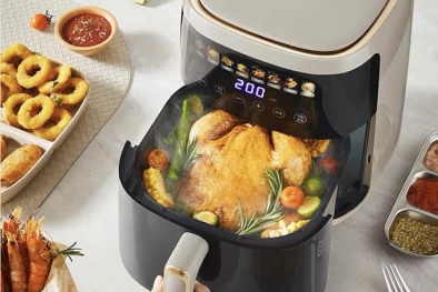 Phát hiện mới: Dùng nồi chiên không dầu nấu ăn ít gây ô nhiễm không khí trong nhà nhất