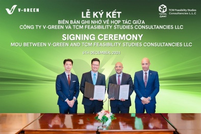 V-GREEN và Prime Group ký kết phát triển 100.000 trạm sạc xe điện VinFast tại Indonesia