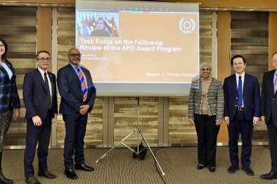 Tổ chức cuộc họp Nhóm Công tác Kỹ thuật APO về Giải thưởng Năng suất Châu Á (APO Award)