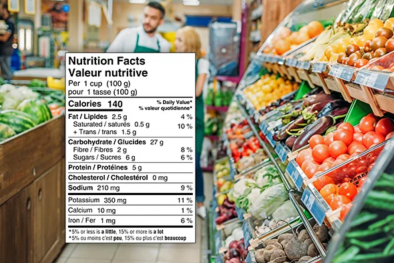 Xây dựng tiêu chuẩn riêng về dán nhãn dinh dưỡng cho thực phẩm