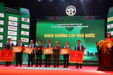Hà Nội tôn vinh 109 doanh nhân, doanh nghiệp tiêu biểu năm 2024 