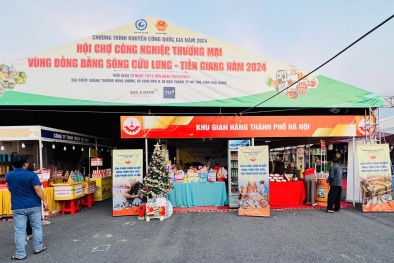 Quảng bá sản phẩm công nghiệp nông thôn tiêu biểu Hà Nội tại tỉnh Tiền Giang