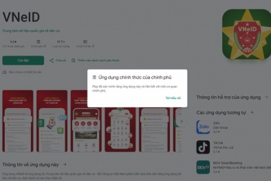 Tăng cường bảo vệ người dùng mạng với ‘Ứng dụng chính thức của Chính phủ’