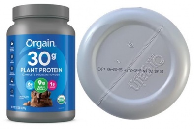 Thu hồi bột protein của Công ty Orgain do nguy cơ dị ứng
