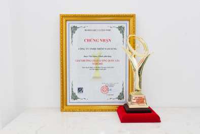 Nam Sung nâng tầm chất lượng nhôm Việt