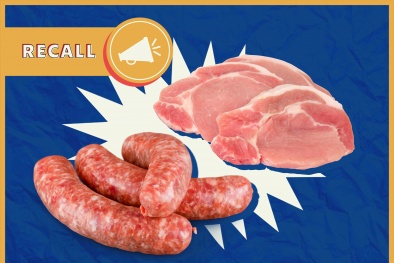 Thu hồi sản phẩm xúc xích lợn sống vì chưa được kiểm tra trước khi đưa ra thị trường