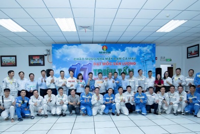 Nhà máy Đạm Cà Mau cán mốc sản lượng 11 triệu tấn urea