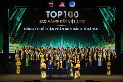 Phân bón Cà Mau bốn lần đạt giải thưởng Sao Vàng Đất Việt