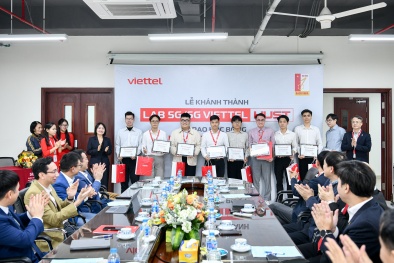 Viettel tài trợ Đại học Bách khoa Hà Nội phòng thí nghiệm nghiên cứu 5G/6G