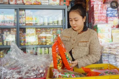 Thị trường bánh, kẹo nhộn nhịp trước thềm năm mới