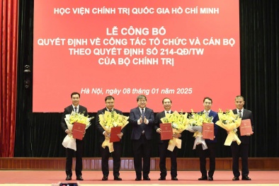PGS.TS Trần Thanh Giang làm Phó Giám đốc Học viện Hành chính và Quản trị công