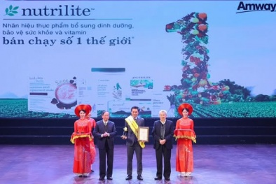 Amway Việt Nam lần thứ 12 nhận giải thưởng ‘Sản phẩm Vàng vì sức khỏe cộng đồng’