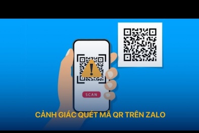 Cảnh giác quét mã QR trên Zalo