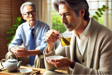 Nghiên cứu mới từ Nhật: Uống trà xanh có thể giảm tổn thương chất trắng ở não người lớn tuổi