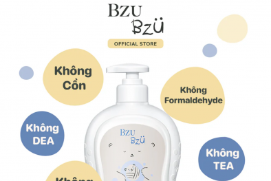 Thu hồi, tiêu huỷ sữa tắm Bzu Bzu Head-to-Toe Baby Wash không đạt chất lượng
