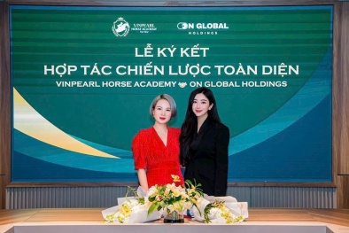 Học viện cưỡi ngựa Vinpearl Vũ Yên ký kết hợp tác với On Global Holdings