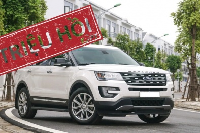 Ford triệu hồi hơn 4.000 xe Explorer tại Việt Nam