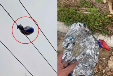 Sử dụng bóng bay bơm khí heli hoặc hydro gần lưới điện có thể gây cháy nổ nguy hiểm