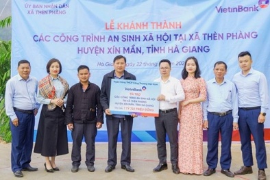 Những diện mạo khang trang được VietinBank đồng hành thông qua an sinh xã hội