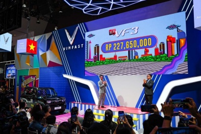 VinFast công bố mở bán mini-SUV VF 3 và chính sách miễn phí sạc cho ô tô điện tại Indonesia