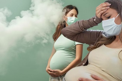 Ô nhiễm không khí có thể khiến thai phụ sinh muộn hơn và nguy hiểm tới thai nhi