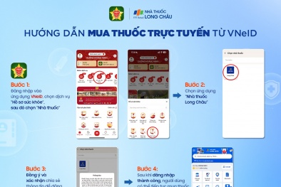 Từ 01/01/2025, người dân có thêm tiện ích mua thuốc trực tuyến ngay trên VNeID