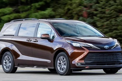 Toyota triệu hồi 168.000 xe Sienna do lỗi hàng ghế thứ 3