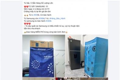 Cẩn trọng 'lửa ngầm' từ thiết bị, máy sấy quần áo