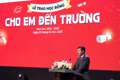 Ajinomoto Việt Nam tiếp sức đến trường cho học sinh nghèo vượt khó tỉnh Đồng Nai với học bổng “Cho em đến trường”