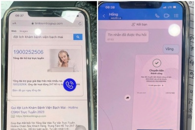 Cảnh báo lừa đảo khi đặt lịch khám tại Bệnh viện Bạch Mai