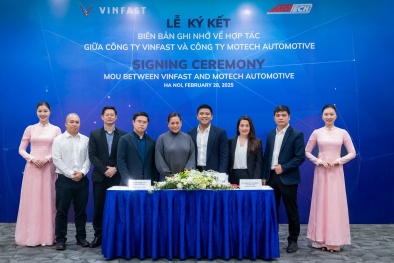 VinFast kí kết MOU với Motech về việc khai thác mạng lưới xưởng dịch vụ tại Philippines