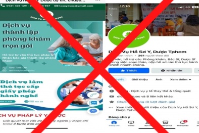 Cảnh giác cò giấy phép về hành nghề y, dược ở TP.HCM