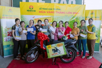 Triệu niềm vui từ Mùa Vàng thắng lớn 2024 của Phân Bón Cà Mau