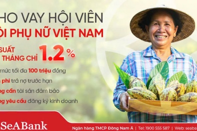 SeABank triển khai gói vay tín chấp 300 tỷ đồng lãi suất ưu đãi dành cho phụ nữ 